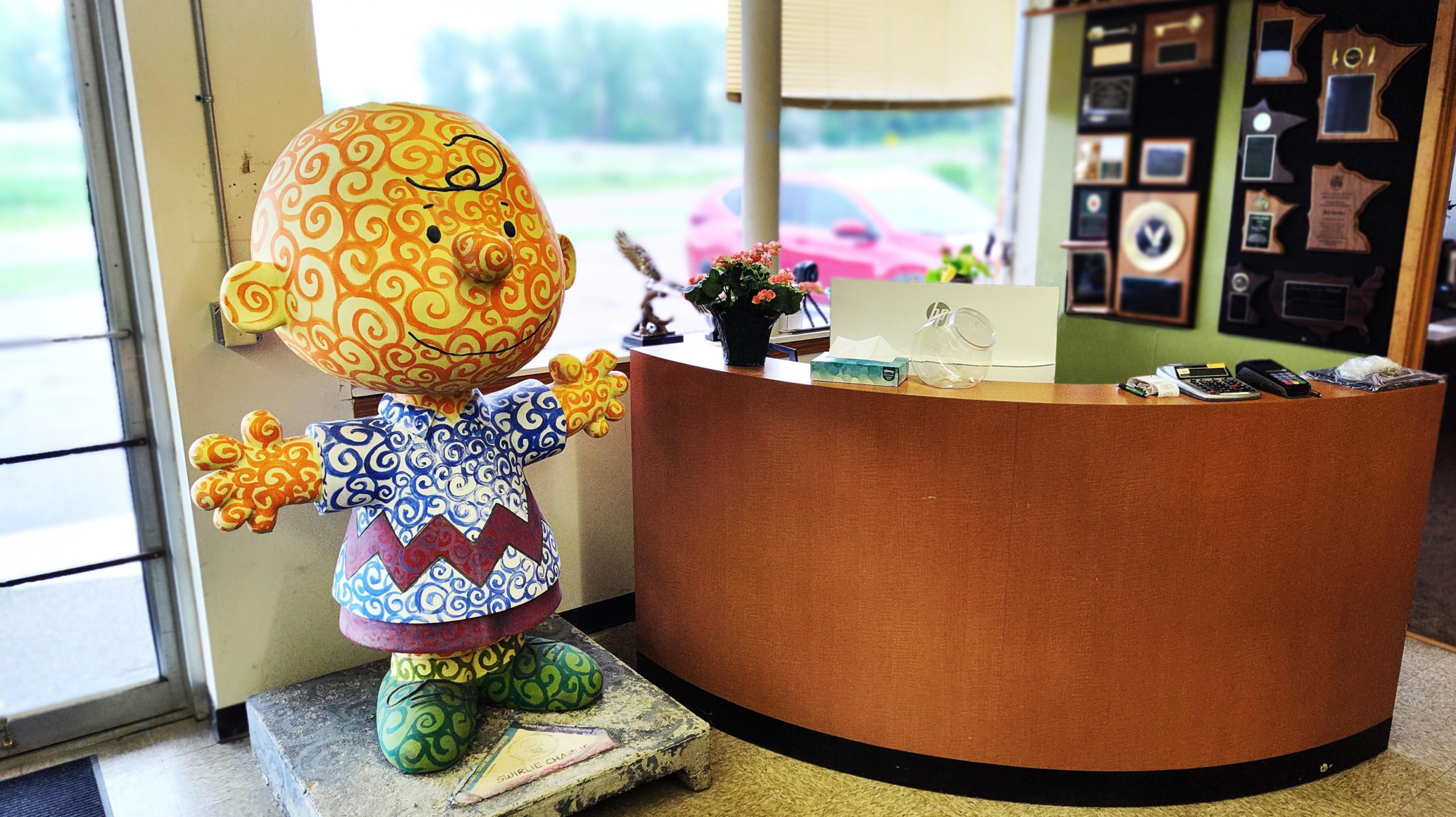 display from the Awards By Hammond Maplewood showroom