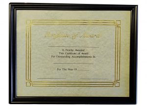 Stock Certificate